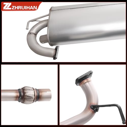 Resonator Exhaust Muffler Direct Compatible with - size: 2019 RVR 2.0L L4