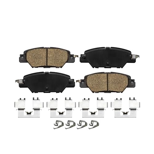 Detroit Axle - Rear Brake Pads for 2016-2025 Mazda CX-5 - size: 4P42509/Kit