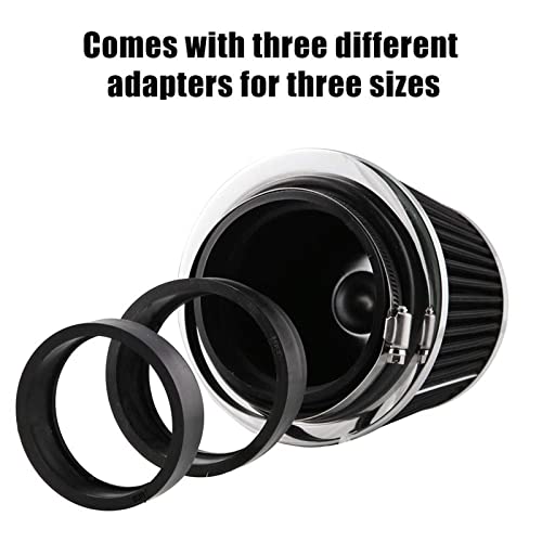 RYANSTAR Universal Clamp On Air Intake Filter 3/3.5/4 Inch Washable
