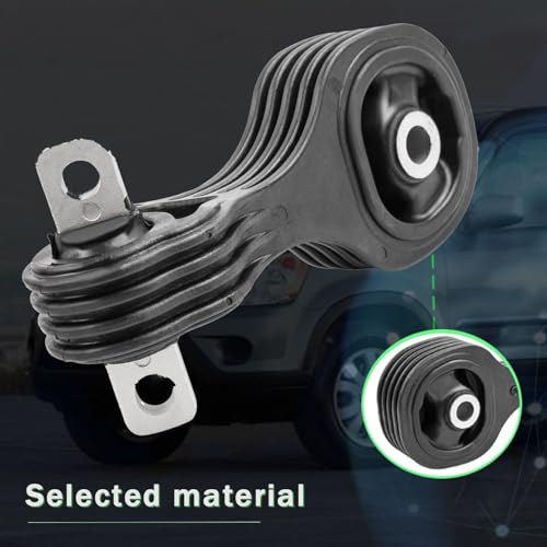 1PCS Engine Motor Mount Rear Lower and Transmission Torque Strut Mount Compatible with Honda Civic 2012-2015 L4 1.8L Automatic, Replaces A65048, 9748, EM7116, 50890-TR0-A81