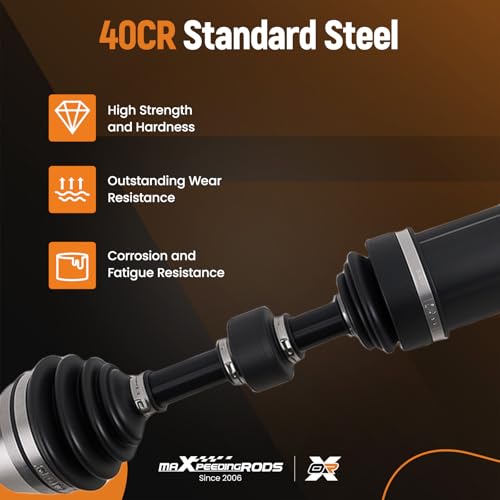 maXpeedingrods Front Left or Right CV Axle Shaft for Nissan Maxima Left - size: for 66-6306-R