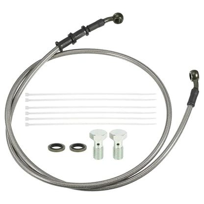 uxcell 1 Set 130cm Motorcycle Hydraulic Brake Clutch Line Hose Universal - size: 130CM