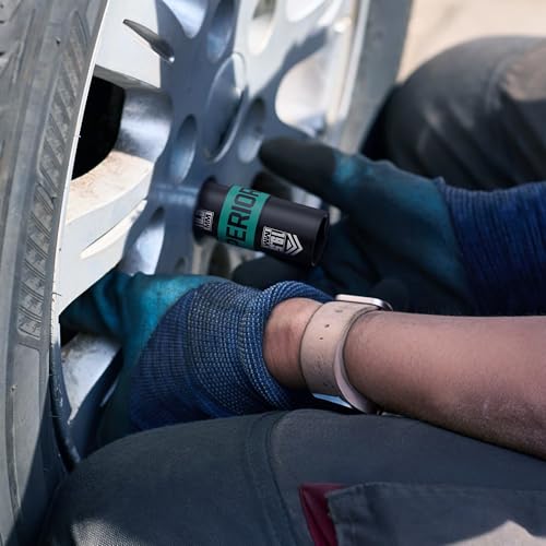 1/2" Drive Lug Nut Socket Set, 16.5-24.5 mm Flip Socket Set, 5 Pcs Thin Wall Nut Sockets with 3" Extension Bar, Remove Bloated Warped, Damaged Lug Nuts - size: 5PCS：16.5MM-24.5MM