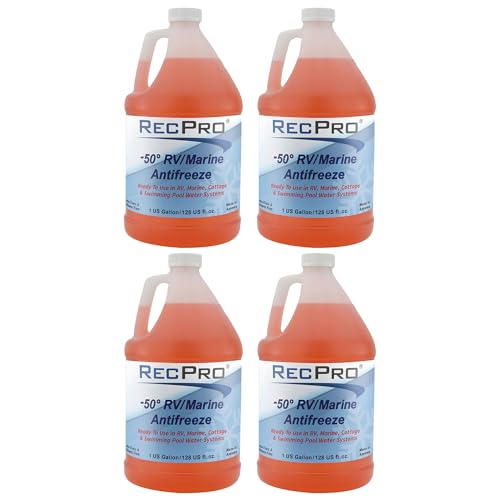 RecPro RV Antifreeze -50°F Protection Non-Toxic (4 Pack) - size: 4-Pack
