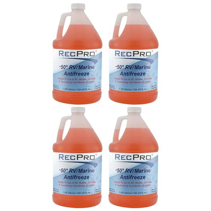 RecPro RV Antifreeze -50°F Protection Non-Toxic (4 Pack) - size: 4-Pack