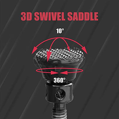 Big RED ASJ10R Torin Professional Car Support Screw Jack for House Construction Bridge Stabilization, 10 Ton (20,000 lb) Capacity, Red - size: 10 Ton (20,000 LBs), style: Support Jack