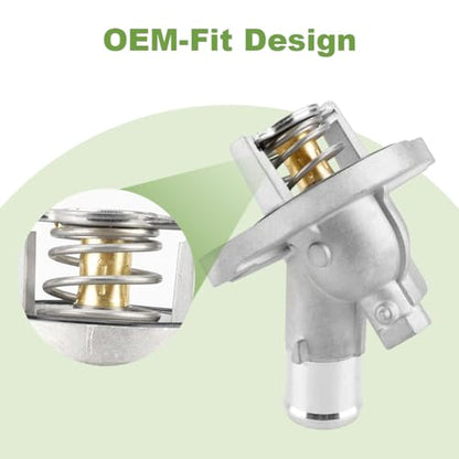 902-2089 Coolant Thermostat Housing Compatible with GMC Acadia Terrain - size: 902-2089