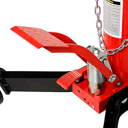 AFF Telescoping Transmission Jack - Truck Transmission Floor Jack with Universal Head and Wide Base (Multiple Weight Capacities) - size: 1,100 lbs Capacity, style: Air Assist