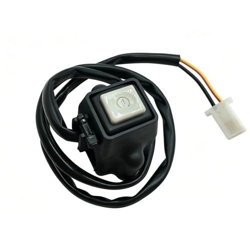 2 Pack Motorcycle Engine Stop Start Kill Switch Button Universal Red Green Dual Control Mini Bike Kill Switch Motorbike Kill Stop Switch Dirt Bike ON Off Switches for ATV Dirt Pit Bike Scooter
