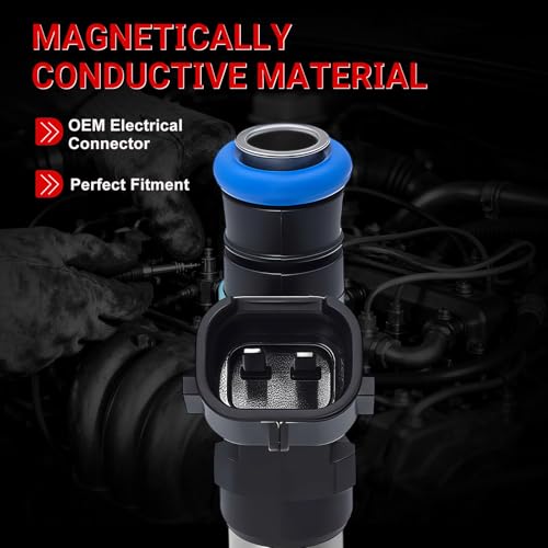 Fuel Injectors Set of 4 Compatible with Nissan L4 2.5L 0280158130 - size: 0280158130