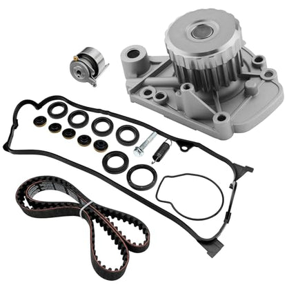 Timing Belt Kit With Water Pump Fit For 2001-2005 Honda Civic Engine - size: TCK312