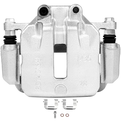 SCITOO 1PC 18B5270 Front Driver Side Disc Brake Caliper With Bracket - size: Front Driver[18B5270]Silver