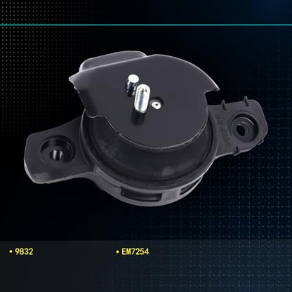 Motor Mount Kit for 18-23 Crosstrek 2.0L Auto 19-23 Forester 2.5L - size: A6789 9559 9832 9834