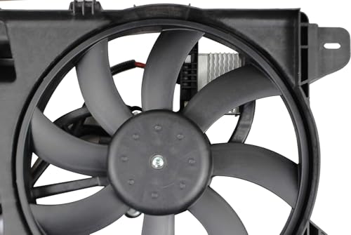 621-392 Engine Radiator Dual Cooling Fan Assembly for Ford Edge 2007-2014 Lincoln MKX 2007-2015 V6 3.5L 3.7L, 7T4Z8C607A 7T4Z8C607B 7T4Z-8C607-A FO3115177