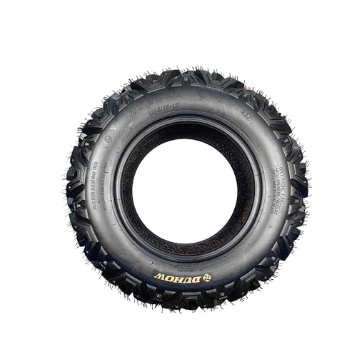 GarveeTech 25x8-12 ATV/UTV Tires 6PR All-Terrain Tires Heavy Duty for Trail/Mud/Rock, 2 Pack Tubeless - size: 25X8-12 2PCS, style: Pattern 1001