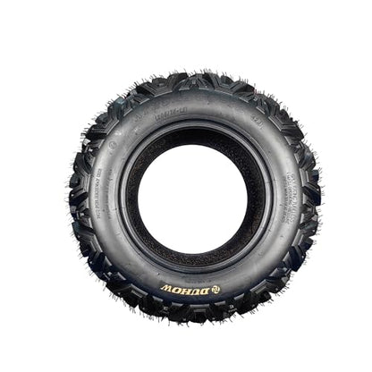 GarveeTech 25x8-12 ATV/UTV Tires 6PR All-Terrain Tires Heavy Duty for Trail/Mud/Rock, 2 Pack Tubeless - size: 25X8-12 2PCS, style: Pattern 1001