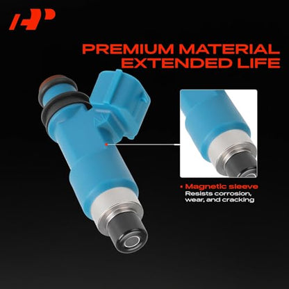 A-Premium Set of 4 Fuel Injectors Compatible with Subaru