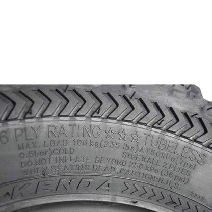 Kenda Bearclaw EX K573-21x7-10 Front Tires for All Terrain (ATV), UTV, and Side by Side (SxS) Vehicles with TR-6 Inner Tubes - Bear Claw EX 21x7x10 (2-Pack) - size: 21x7-10 (2 Tires + 2 Tubes)