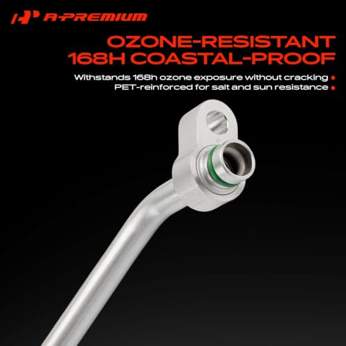 A-Premium A/C Discharge Line Hose Assembly Compatible with Nissan
