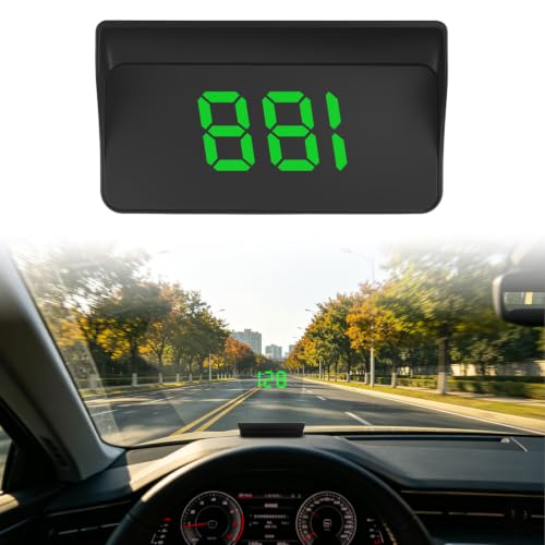 GPS Heads up Display for Cars,HD Large Font Digital Speedometer for Car with Adjustable Brightness,Universal USB Plug & Play Car HUD Heads up Display for All Vehicles