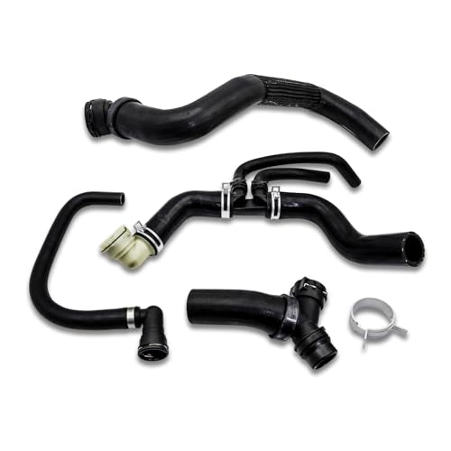 Radiator Coolant Hose With T-Connector Fit for Ford F150 2011-2014
