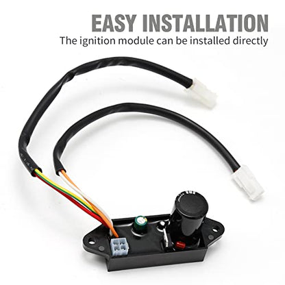 Saihisday Ignition Control Module Replacement for Harbor Freight Predator 3500 Inverter Generator 3000-3500W Replaces #TJ113-2009-1, 63584