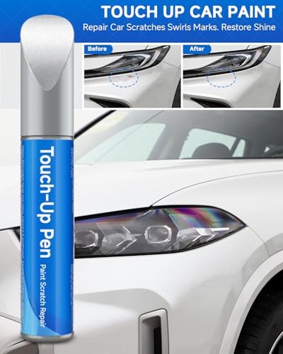 Stealth Gray Metallic WA928L Touch Up Paint Pen Compatible with GMC– DIY Car Paint Scratch Repair Kit, Automotive Paints, Exact Color Match for Scratches, Rust & Chip Repair - color: Stealth Gray Metallic