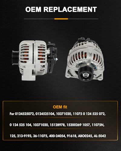 ROADFAR 150AMP Alternator for Cadillac for Escalade 2005-2006,for 11075
