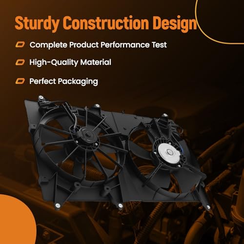 maXpeedingrods 621172 Radiator Cooling Fan for Toyota Highlander 2001-2007 - size: 621172