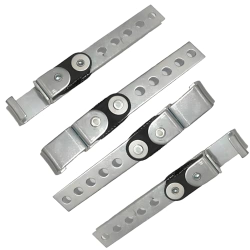 Exhaust Hanger Open End Heavy Duty 360° Swivel Universal Fit 4 Pack - size: 4 Pack