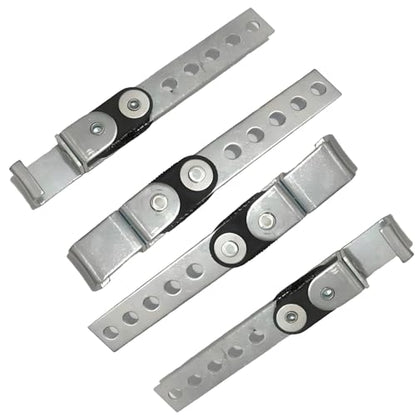 Exhaust Hanger Open End Heavy Duty 360° Swivel Universal Fit 4 Pack - size: 4 Pack