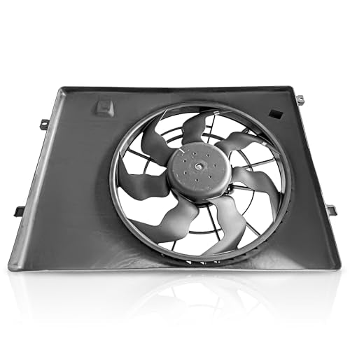 Partsflow Engine Radiator Cooling Fan Assembly for 2016-2020 Kia Sorento 623-920 - color: For Kia Sorento