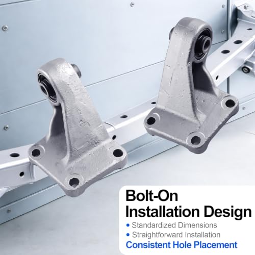 2PCS Engine Motor Mount Set Compatible with Outlander 2.4L AWD 03-06 - size: 2003-2006 Mitsubishi Outlander