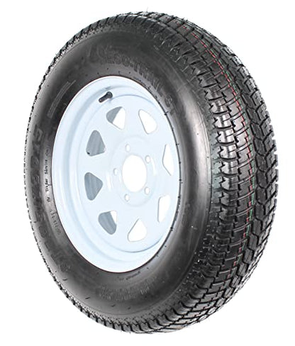eCustomrim 2-Pack Trailer Tire Rim Assembly 205/75D15 SPECIAL BOLT PATTERN