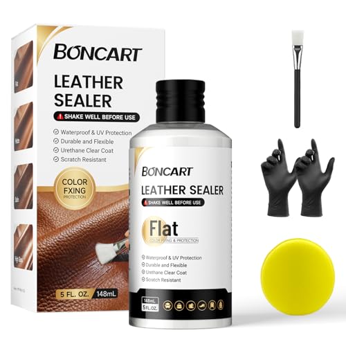 BONCART Leather Sealer Scratch-Resistant Finisher (Flat Finish) - color: Flat Finish