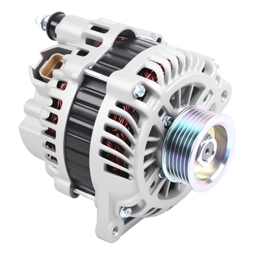 11051 Alternator 110A 12V for G35 2003-2004 V6 3.5L Sedan, QX4 2003-2003 V6 3.5L, Pathfinder 2003-2004 V6 3.5L OE A003TB4291, A003TB4291A, 23100AM610, 23100-AM610 - size: 11051 | 110A