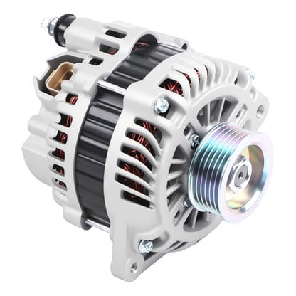 11051 Alternator 110A 12V for G35 2003-2004 V6 3.5L Sedan, QX4 2003-2003 V6 3.5L, Pathfinder 2003-2004 V6 3.5L OE A003TB4291, A003TB4291A, 23100AM610, 23100-AM610 - size: 11051 | 110A