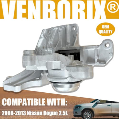 1PC Left Hydraulic Transmission Mount for 2008-2013 Nissan Rogue 2.5L
