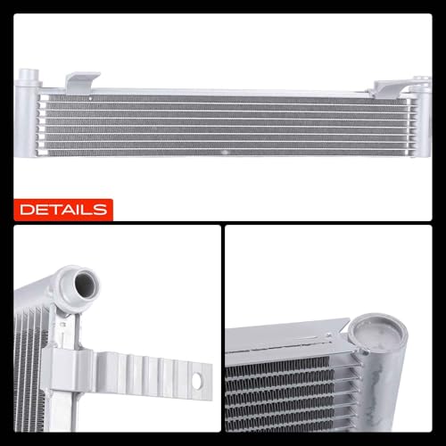 A-Premium Transmission Oil Cooler Compatible with Ford, Lincoln
