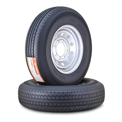 Free Country Trailer Tire Wheel ST235/80R16 10PR 124N 8X6.5 Silver Mod Pk2 - size: ST235/80R16