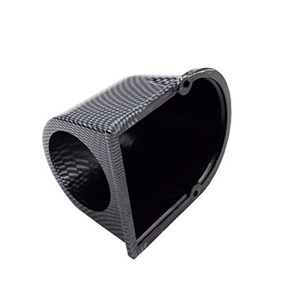 ESUPPORT Carbon Fiber 2" 52mm Heavy Duty Universal One Hole Dash - color: One Hole