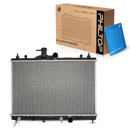 PHILTOP CU2981 Vehicle Replacement Engine Radiator for Versa, Cube - size: 2007-2011 Versa 1.8L/1.6L, 2009-2014 Cube