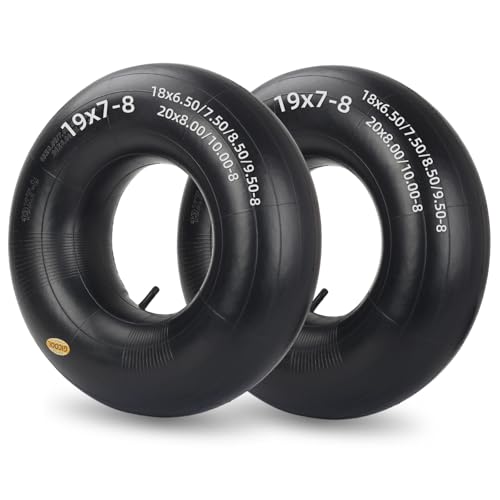 GICOOL 18x8.50/9.50-8 Inner Tubes, TR-13 Valve Stem, 2 Pack - size: 18x8.50/9.50-8,TR-13