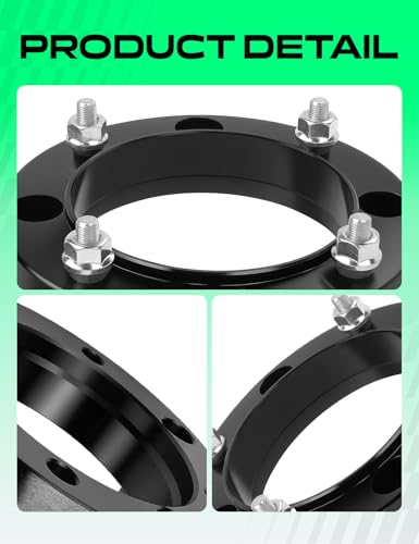 YHTAUTO 4x156 Hub Centric ATV Wheel Spacers 1.25 Inch for Polaris