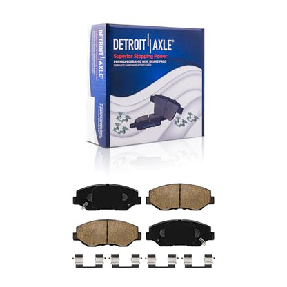 Detroit Axle - 2.4L Brake Kit for 2003-2007 Honda Accord - size: 8PR53140/KIT