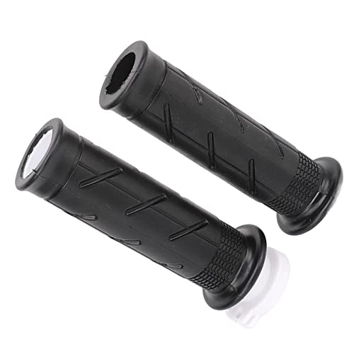 Motorcycle Grips, Rubber Non-Slip Pair Set