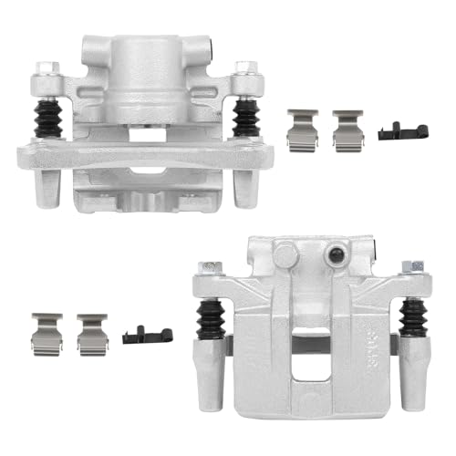 SCITOO Rear Left & Right Disc Brake Calipers With Bracket 18B5105 18B5104 - size: Rear[18B5105 & 18B5104]