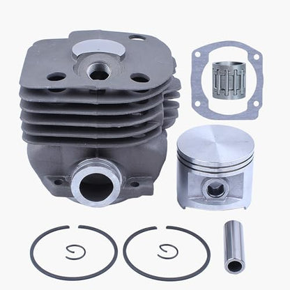 NIKASIL PLATED Cylinder Piston Bearing Gasket 50mm Kit Fit HUSQVARNA 365 371 372 XP 362 Chainsaw 2 Stroke Engine Motor Parts