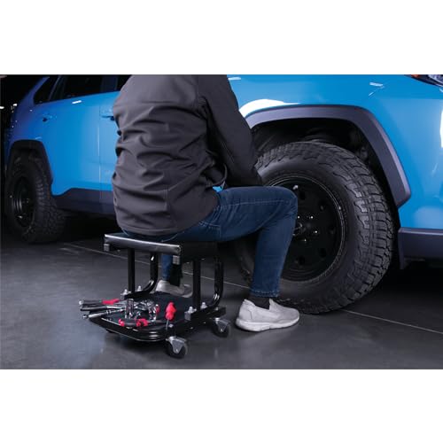 Performance Tool W85007 D-Frame Rolling Mechanic Garage Seat - style: C-Frame Seat
