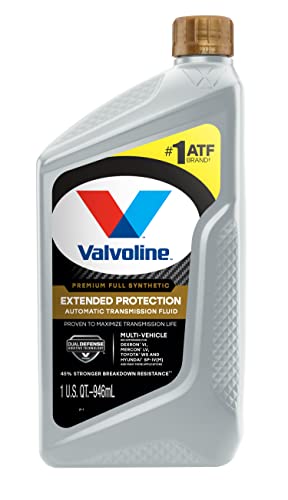 Valvoline Extended Protection Full Synthetic Automatic Transmission Fluid ATF 1 QT, Case of 6 - size: 1 QT, Case of 6
